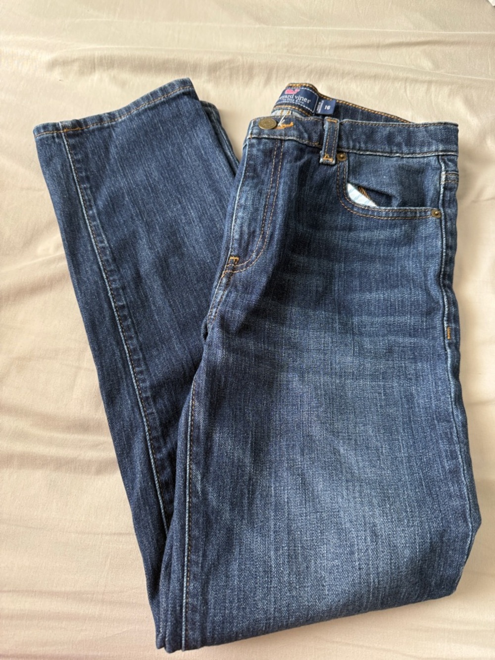 Boys vineyard vines size 16 jeans NWOT
